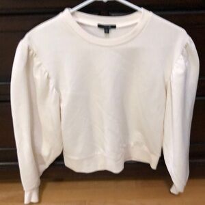 Cream Puff Sleeve Sweatshirt